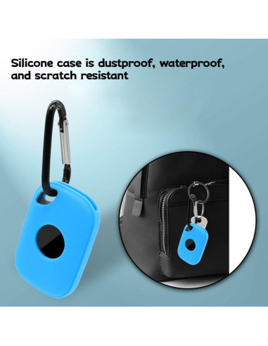 Funda de Silicona para Tile Pro 2024 con Mosquetón - Negro