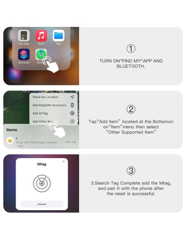 Rastreador GPS Mini ZFSJTAG para Vehículos iOS Sin Suscripción
