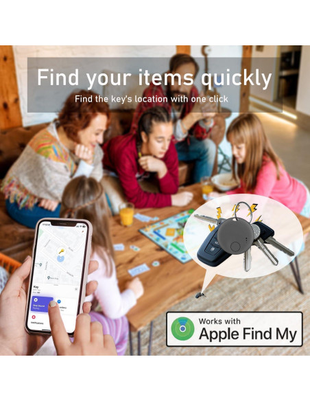 Rastreador Bluetooth Inteligente GLOBELEC 4-Pack Gris Gun Rastreador Bluetooth Inteligente GLOBELEC 4-Pack Gris Gun