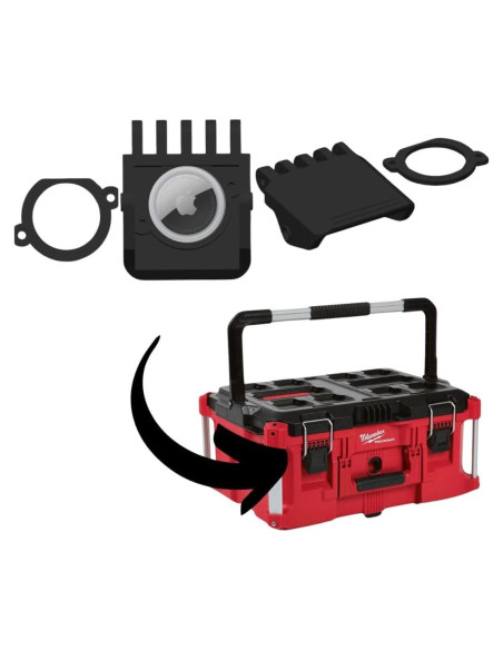 Soporte oculto para Air Tag Milwaukee Packout - Gancho GPS Soporte oculto para Air Tag Milwaukee Packout - Gancho GPS