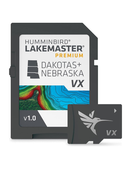 Tarjeta SD Humminbird LakeMaster Premium Dakotas Nebraska Tarjeta SD Humminbird LakeMaster Premium Dakotas Nebraska