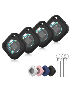 Paquete de 4 Rastreadores GPS Natyos con Batería Reemplazable