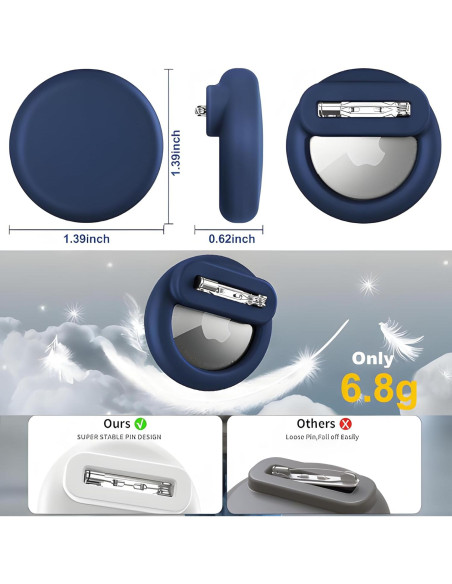 Funda Oculta para AirTag Bottle Beat - Paquete de 4, Seguridad Niños Funda Oculta para AirTag Bottle Beat - Paquete de 4, Seguridad Niños