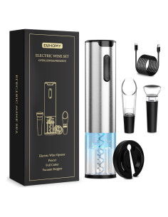 Abridor Eléctrico EUHOMY con Aireador y Cortador de Aluminio