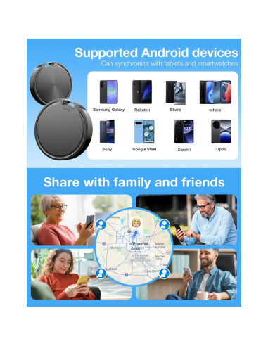 Etiquetas de Rastreo Android Vodyfu - Impermeables IP65