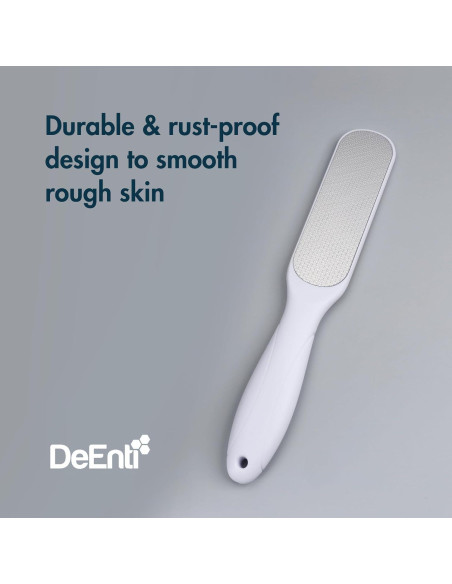 Lima de Pie DeEnti Acero Inoxidable Profesional 28.4cm Lima de Pie DeEnti Acero Inoxidable Profesional 28.4cm