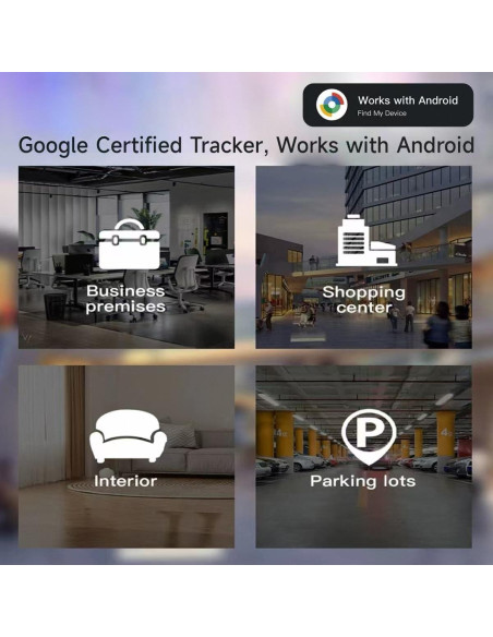 Rastreador Inteligente Bluetooth SEVEN SWAN para Tarjetas - Negro Rastreador Inteligente Bluetooth SEVEN SWAN para Tarjetas - Negro