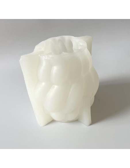 Molde de Vela 3D Silicona Metulip Geométrico 9.4x8.4cm Molde de Vela 3D Silicona Metulip Geométrico 9.4x8.4cm