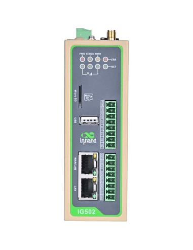Puerta de Enlace InHand Networks IG502 4G LTE para IoT Industrial