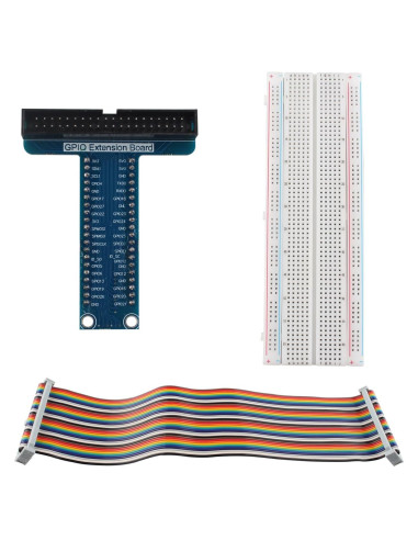 Kit Expansión GPIO ZDE para Raspberry Pi 5 4B 3B+ 3B 2B