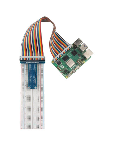 Kit Expansión GPIO ZDE para Raspberry Pi 5 4B 3B+ 3B 2B