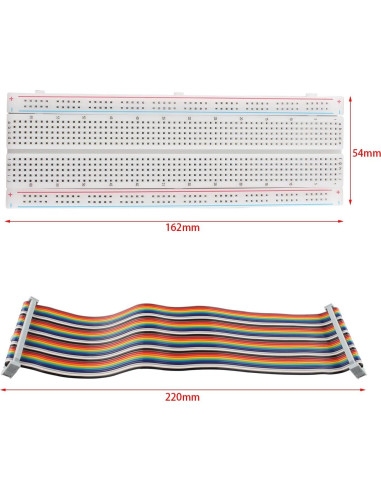 Kit Expansión GPIO ZDE para Raspberry Pi 5 4B 3B+ 3B 2B