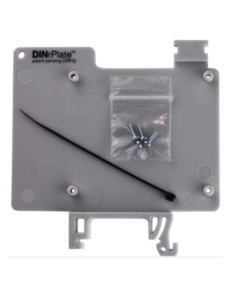 Soporte para riel DIN DINrPlate para Raspberry Pi 2/3/4/5 Soporte para riel DIN DINrPlate para Raspberry Pi 2/3/4/5