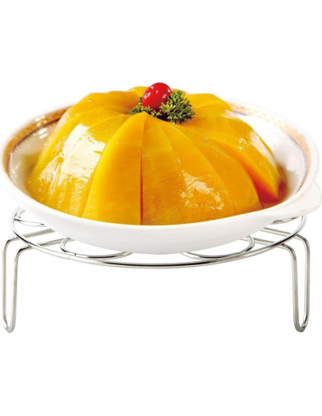 Soporte Vaporera Alamic 5-8 Qt Acero Inoxidable Multifuncional Soporte Vaporera Alamic 5-8 Qt Acero Inoxidable Multifuncional