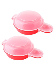 Cocinero de Huevos KINMINGZHU 2 Piezas Antiadherente