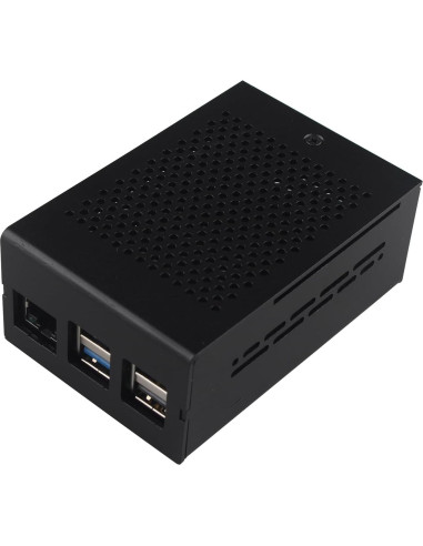 Caja de Aluminio ZDE para Raspberry Pi 5 con Soporte PCIe
