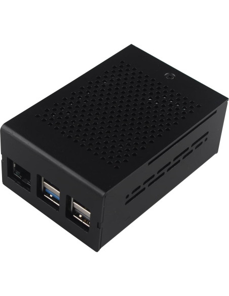 Caja de Aluminio ZDE para Raspberry Pi 5 con Soporte PCIe Caja de Aluminio ZDE para Raspberry Pi 5 con Soporte PCIe