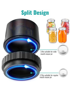 Sellador de Vacío Eléctrico Kailfee KA-80 para Tarros 2