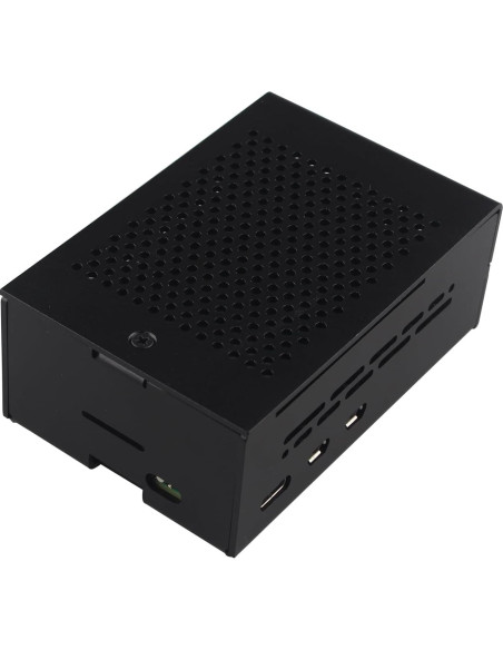 Caja de Aluminio ZDE para Raspberry Pi 5 con Soporte PCIe Caja de Aluminio ZDE para Raspberry Pi 5 con Soporte PCIe