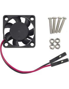 Ventilador de Enfriamiento DORHEA 30x30x7mm 2pcs para Raspberry Pi 2