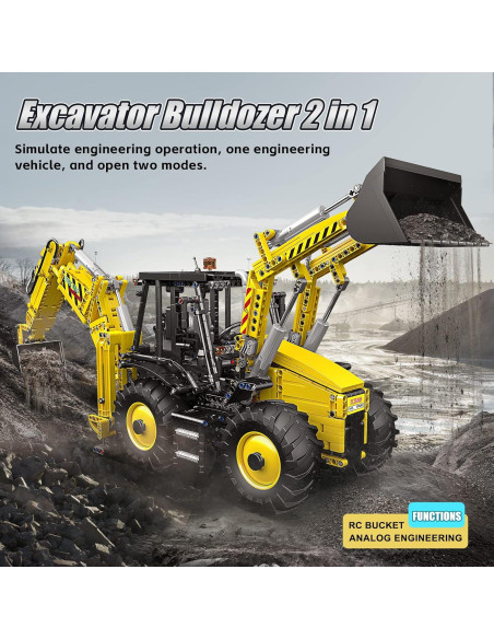 Set de Construcción Mould King 13112 Excavadora RC 2 en 1 Set de Construcción Mould King 13112 Excavadora RC 2 en 1