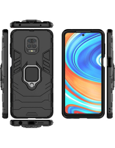 Funda Dura para Xiaomi Redmi Note 9S/Pro/Pro Max - Negro
