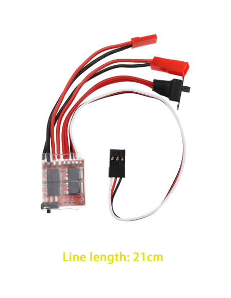 Controlador ESC Cepillado ECSiNG 10A 2Pcs para Motores 130-380 Controlador ESC Cepillado ECSiNG 10A 2Pcs para Motores 130-380