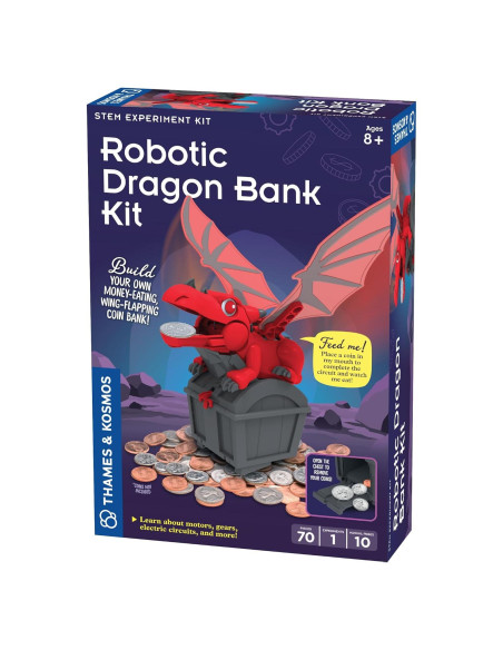 Kit de Banco de Dragón Mecánico Thames & Kosmos - Juguete STEM 8+ Kit de Banco de Dragón Mecánico Thames & Kosmos - Juguete STEM 8+