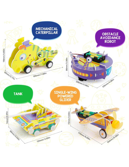 Kits STEM para Niños 8-12 Años - Proyectos de Robótica y Ciencia Kits STEM para Niños 8-12 Años - Proyectos de Robótica y Ciencia