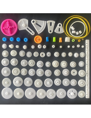 Kit de Motor DC Eléctrico Andgiv 131 Piezas STEM Proyectos