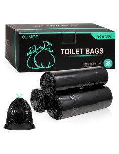 Bolsas de Baño OUMEE 8 Galones a Prueba de Fugas
