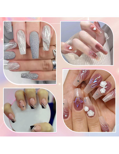 Set de 18 Pinceles para Arte de Uñas WOKOTO - Nylon y Madera