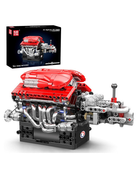 Mould King 10226 Kit Motor V12 863 Piezas Juguete STEM Mould King 10226 Kit Motor V12 863 Piezas Juguete STEM