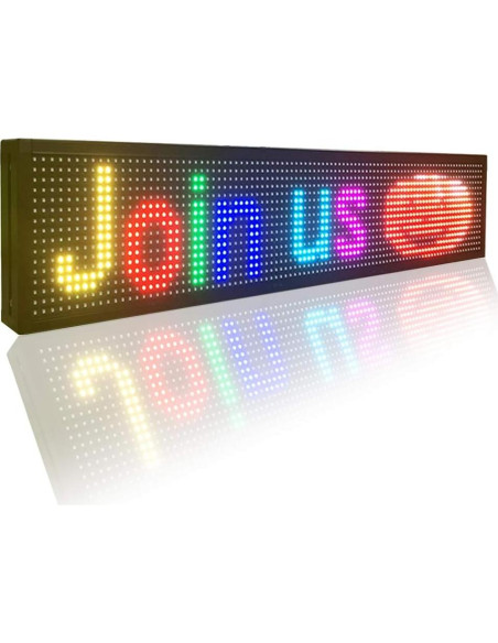 Cartel LED Programable P10 DS ledsign 99x19 cm Color Completo Cartel LED Programable P10 DS ledsign 99x19 cm Color Completo