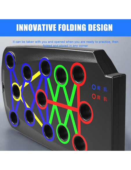 Tablero de Flexiones Multifuncional Plegable XUZHID - Unisex Tablero de Flexiones Multifuncional Plegable XUZHID - Unisex