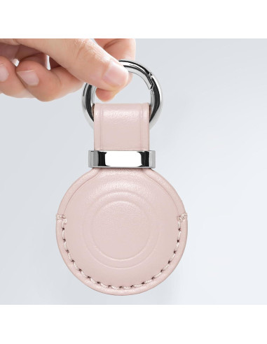 Funda de Cuero Genuino MOLOVA para AirTag - Paquete de 4