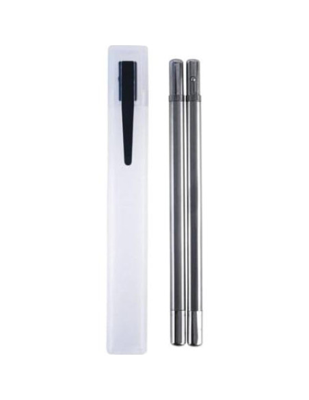 Palillos de Viaje Plegables Kikkerland Acero Inoxidable Palillos de Viaje Plegables Kikkerland Acero Inoxidable