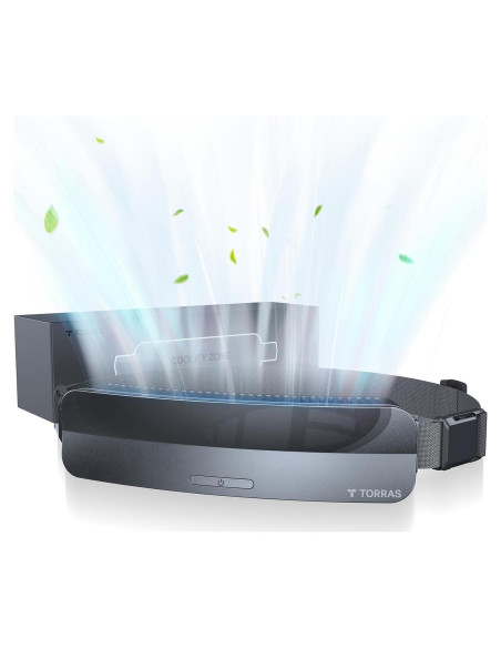 Ventilador Portátil de Cintura TORRAS COOLIFY ZONE 4000mAh Ventilador Portátil de Cintura TORRAS COOLIFY ZONE 4000mAh