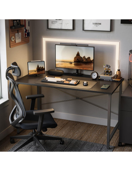 Escritorio de Computadora CubiCubi TS-LJ-32B 81 cm Negro Escritorio de Computadora CubiCubi TS-LJ-32B 81 cm Negro