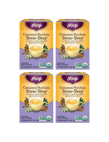 Té Orgánico Yogi Canela Horchata 64 Bolsitas - Sueño