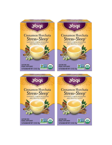 Té Orgánico Yogi Canela Horchata 64 Bolsitas - Sueño Té Orgánico Yogi Canela Horchata 64 Bolsitas - Sueño
