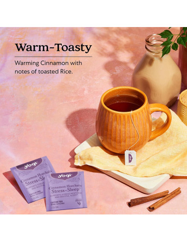 Té Orgánico Yogi Canela Horchata 64 Bolsitas - Sueño