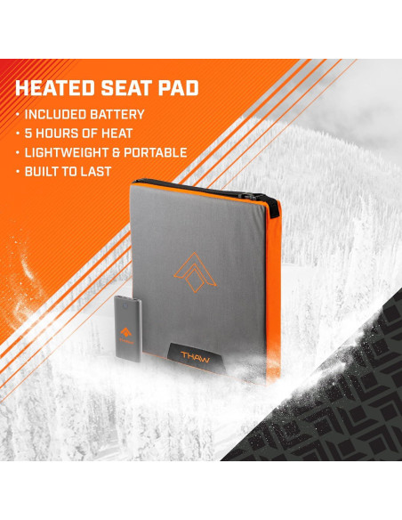 Cojín Térmico Recargable THAW con Banco de Energía USB 39x38cm Cojín Térmico Recargable THAW con Banco de Energía USB 39x38cm