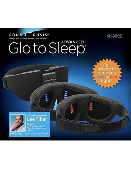 Máscara de Sueño Sound Oasis GTS-2000 con Puntos Glo Máscara de Sueño Sound Oasis GTS-2000 con Puntos Glo