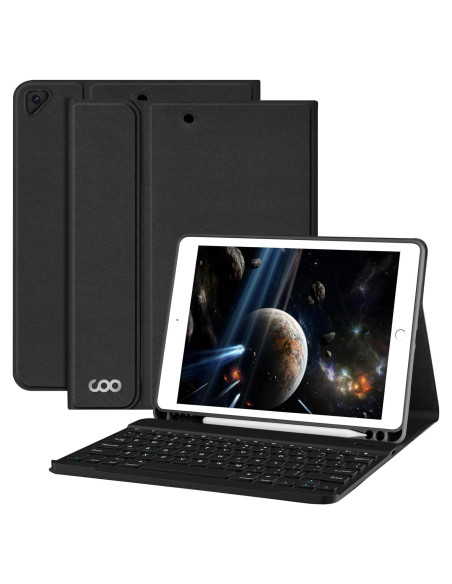 Funda con Teclado Inalámbrico COO para iPad 10.2" 9 Gen Funda con Teclado Inalámbrico COO para iPad 10.2" 9 Gen
