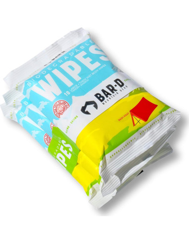 Toallitas Biodegradables Bar-D con Aloe Vera y Árbol de Té