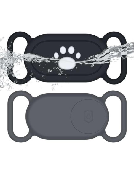 Funda de Silicona Impermeable para Galaxy SmartTag2 - Negro Funda de Silicona Impermeable para Galaxy SmartTag2 - Negro