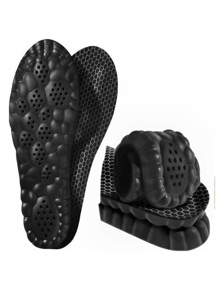 Plantillas Ortopédicas Dreamust 4D para Alivio de Dolor - Negro S Plantillas Ortopédicas Dreamust 4D para Alivio de Dolor - Negro S