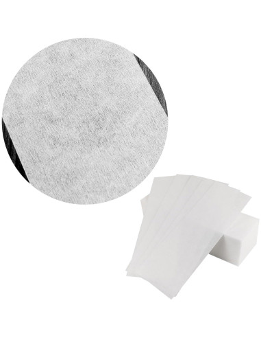 50 Tiras de Papel de Cera GAADSKCER 7x20 cm Depilación Vello