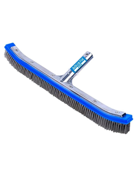 Cepillo de limpieza para piscina Aquatix Pro 45.72 cm acero Cepillo de limpieza para piscina Aquatix Pro 45.72 cm acero
